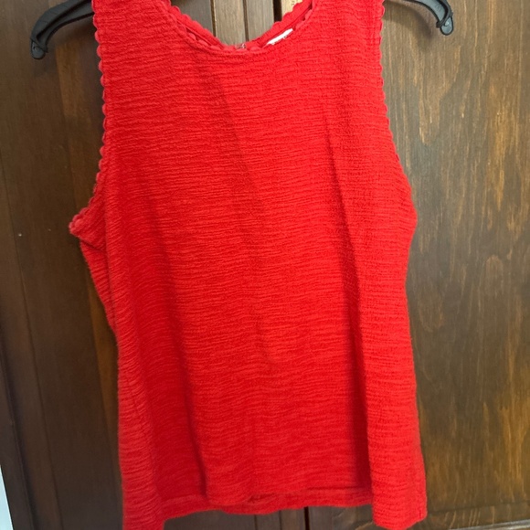 Red J Crew tank top - Picture 1 of 4